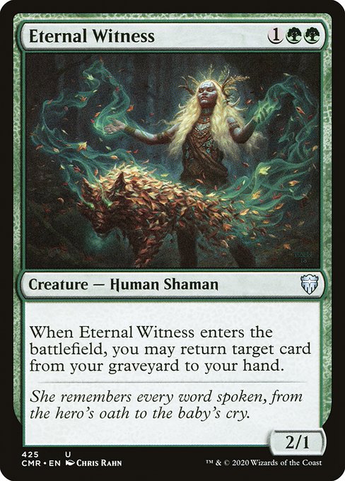 Eternal Witness (425) - Commander Legends - Game On