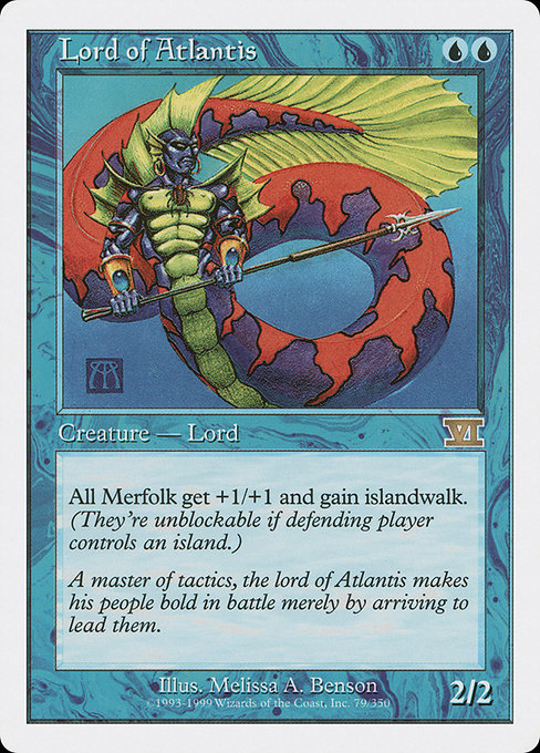 Lord of Atlantis (79) - Classic Sixth Edition - Game On