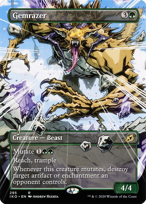 Gemrazer (295) - BORDERLESS - Ikoria: Lair of Behemoths - Game On