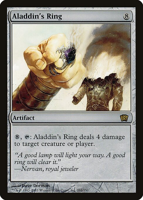 Aladdin's Ring (291★) (Foil) - Eighth Edition - Game On