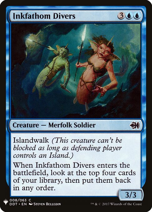 Inkfathom Divers (DDT-8) - The List - Game On