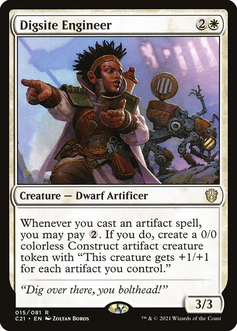 Digsite Engineer (15) - Commander 2021 - Game On