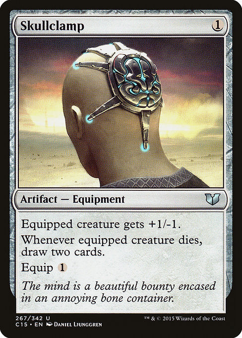 Skullclamp (267) - Commander 2015 - Game On