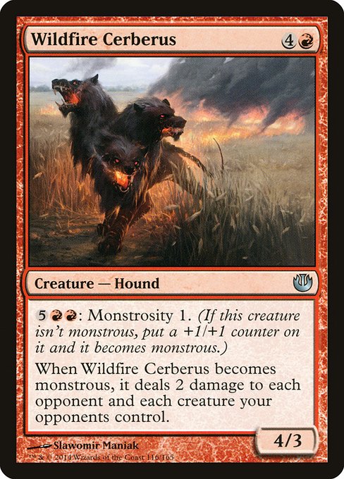 Wildfire Cerberus (116) (Foil) - Journey into Nyx - Game On