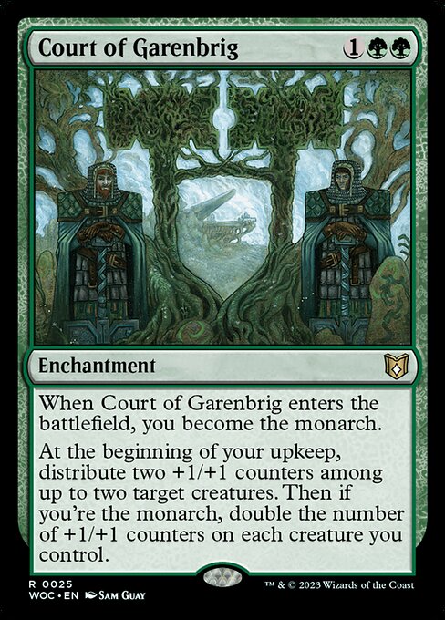 Court of Garenbrig (25) - Wilds of Eldraine Commander - Game On
