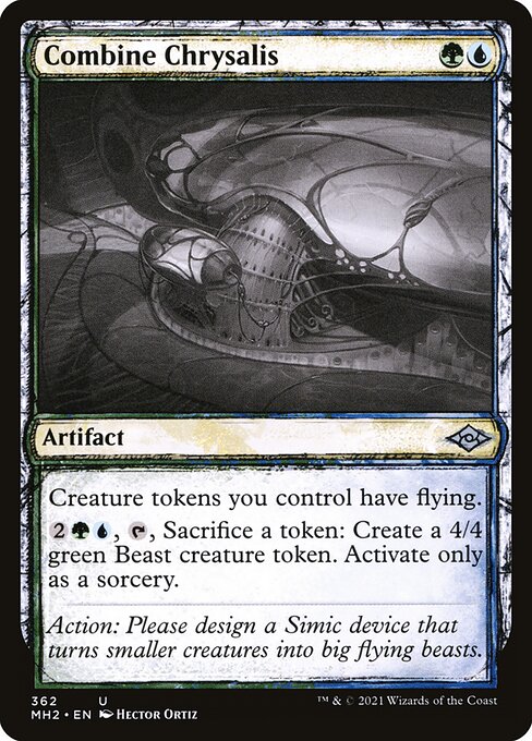 Combine Chrysalis (362) - SHOWCASE (Foil) - Modern Horizons 2 - Game On