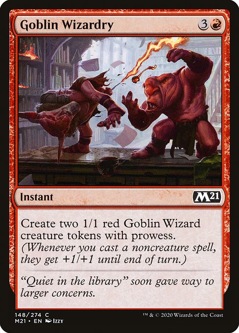 Goblin Wizardry (148) (Foil) - Core Set 2021 - Game On