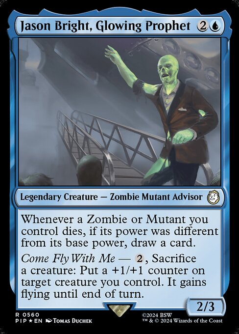 Jason Bright, Glowing Prophet (560) (Foil) - Fallout - Game On