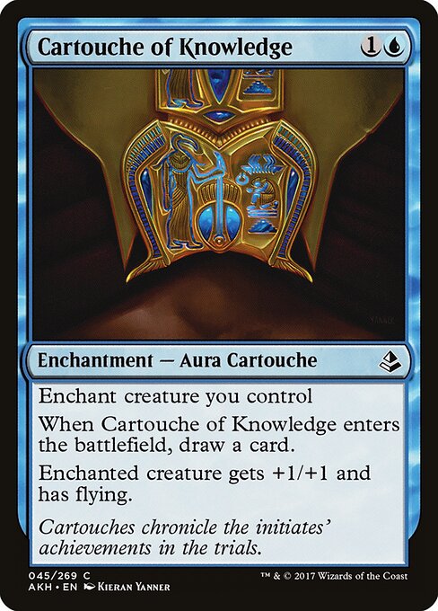 Cartouche of Knowledge (45) (Foil) - Amonkhet - Game On