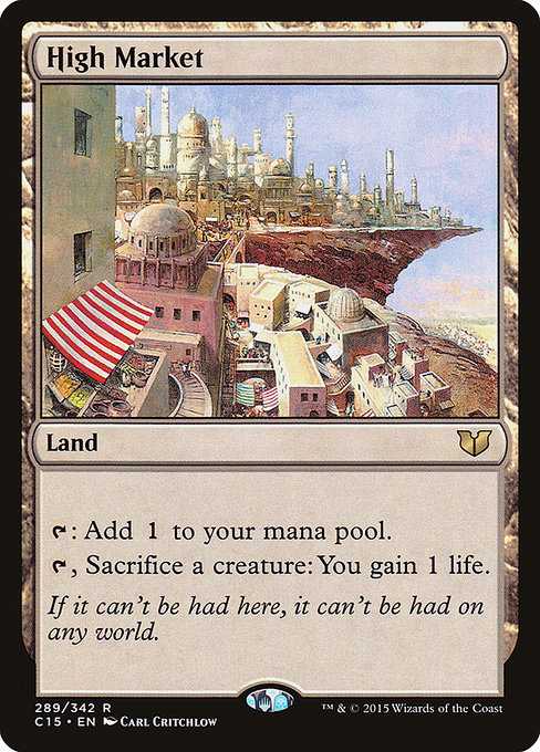 High Market (289) - Commander 2015 - Game On