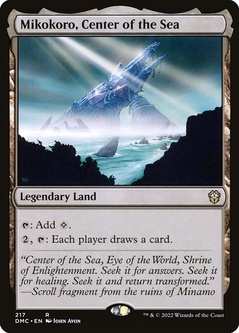 Mikokoro, Center of the Sea (217) - Dominaria United Commander - Game On