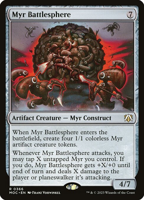 Myr Battlesphere (366) - March of the Machine Commander - Game On