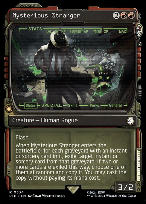 Mysterious Stranger (334) - SHOWCASE - Fallout - Game On