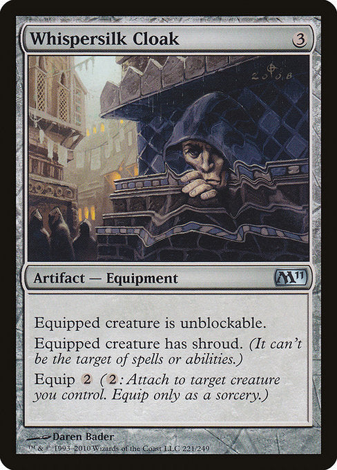 Whispersilk Cloak (221) - Magic 2011 - Game On