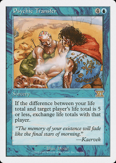 Psychic Transfer (90) - Classic Sixth Edition - Game On