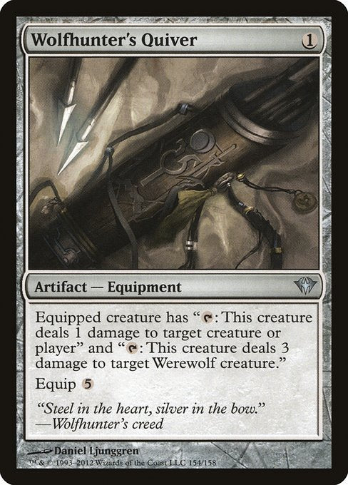 Wolfhunter's Quiver (154) (Foil) - Dark Ascension - Game On
