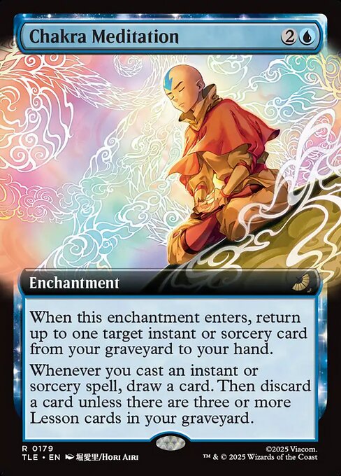 Chakra Meditation (179) - EXTENDED ART (Foil) - Avatar: The Last Airbender Eternal - Game On