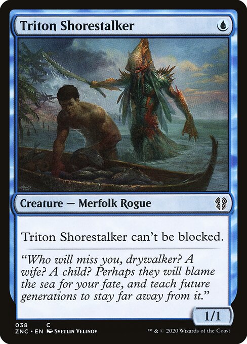 Triton Shorestalker (38) - Zendikar Rising Commander - Game On