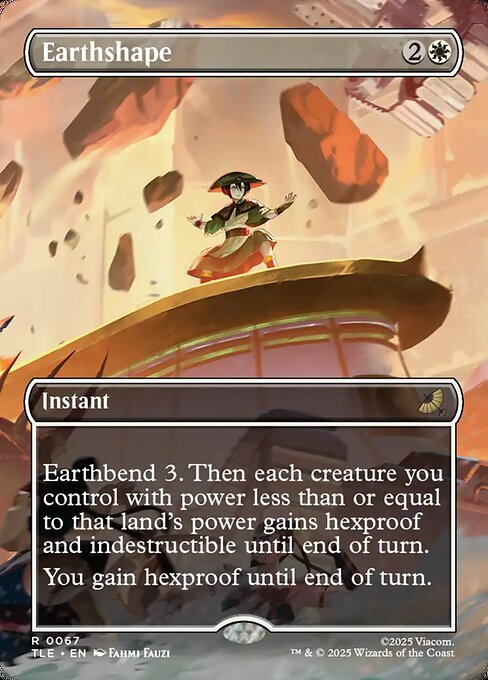 Earthshape (67) - BORDERLESS - FULL ART (Foil) - Avatar: The Last Airbender Eternal - Game On