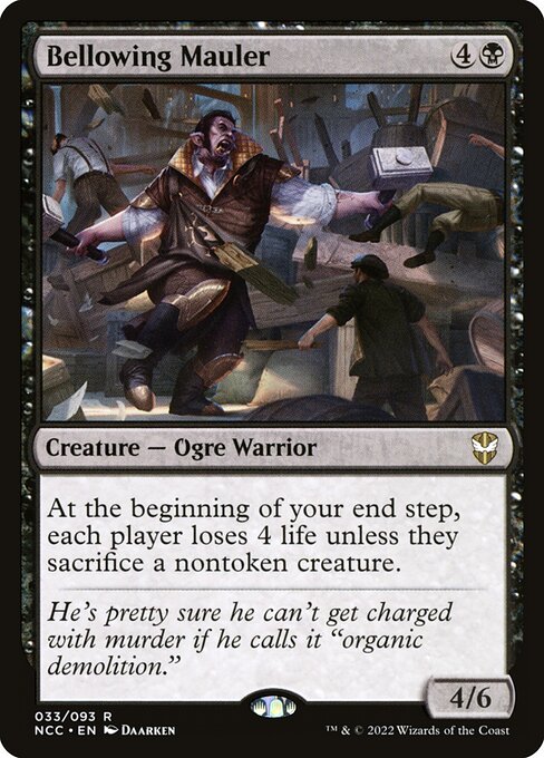 Bellowing Mauler (33) - New Capenna Commander - Game On
