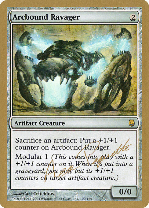 Arcbound Ravager (ap100) - World Championship Decks 2004 - Game On