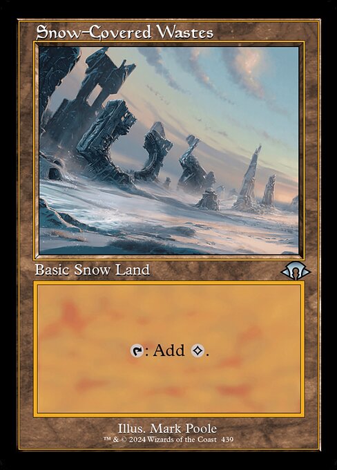 Snow-Covered Wastes (439) (Foil) - Modern Horizons 3 - Game On