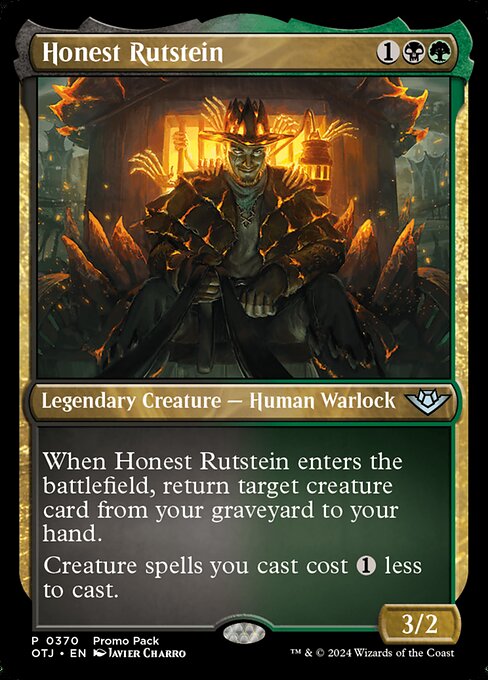 Honest Rutstein (370) (Foil) - Outlaws of Thunder Junction - Game On