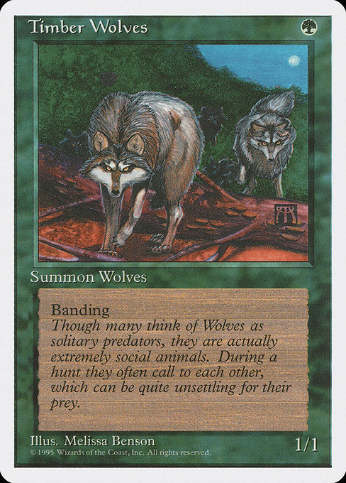 Timber Wolves (275) - Fourth Edition - Game On