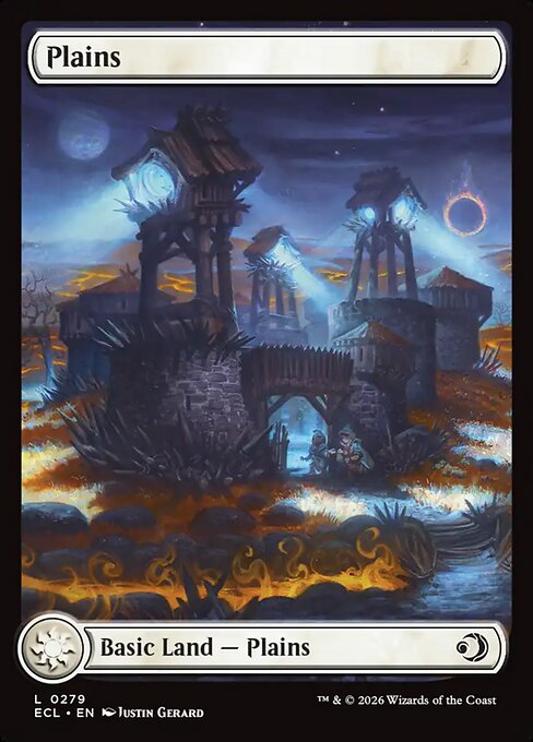 Plains (279) (Foil) - Lorwyn Eclipsed - Game On