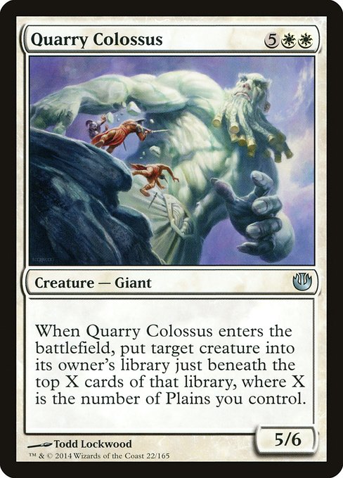 Quarry Colossus (22) (Foil) - Journey into Nyx - Game On