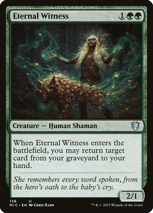 Eternal Witness (138) - Midnight Hunt Commander - Game On