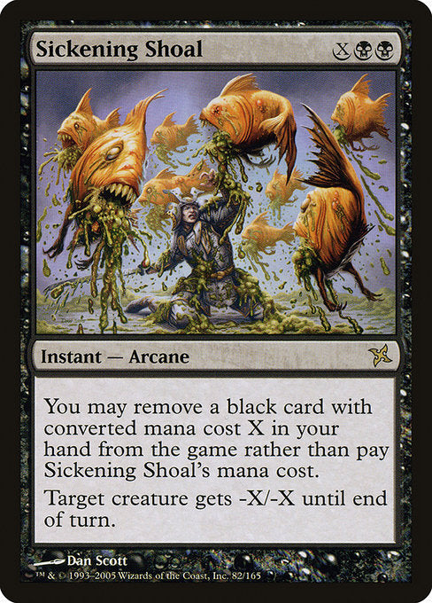 Sickening Shoal (82) - Betrayers of Kamigawa - Game On