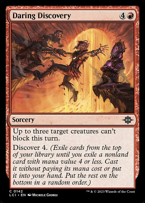 Daring Discovery (142) (Foil) - The Lost Caverns of Ixalan - Game On