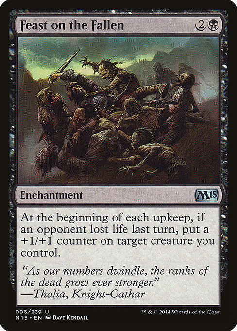 Feast on the Fallen (96) (Foil) - Magic 2015 - Game On