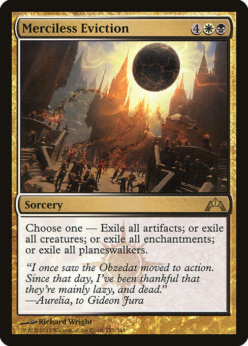 Merciless Eviction (177) (Foil) - Gatecrash - Game On
