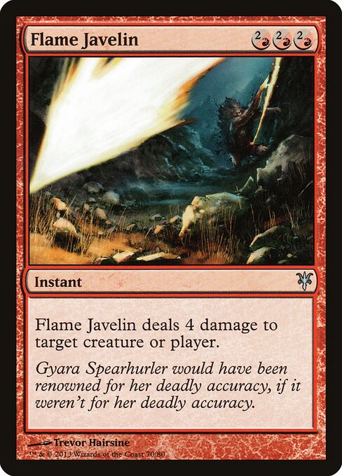 Flame Javelin (70) - Duel Decks: Sorin vs. Tibalt - Game On