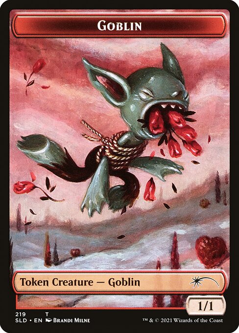 Goblin (219) - FULL ART (Foil) - Secret Lair Drop - Game On