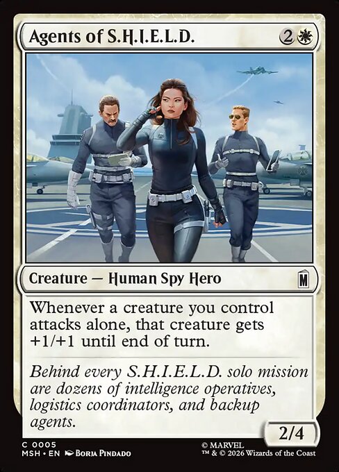 Agents of S.H.I.E.L.D. (5) (Foil) - Marvel Super Heroes - Game On