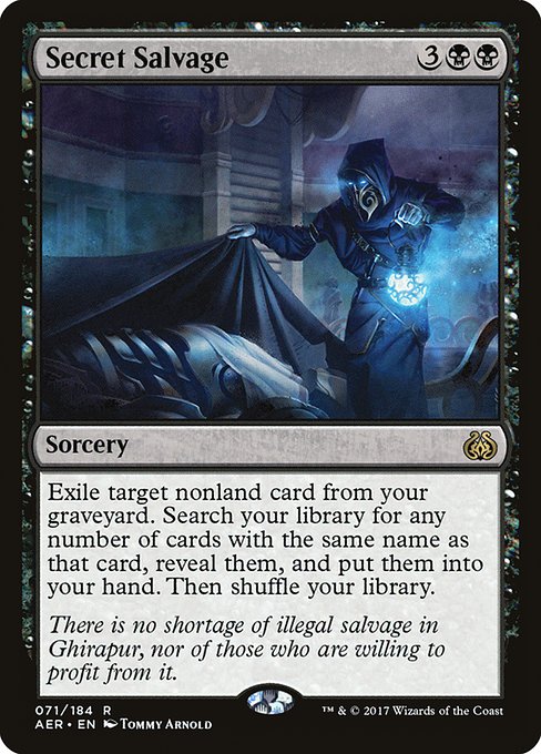 Secret Salvage (71) - Aether Revolt - Game On