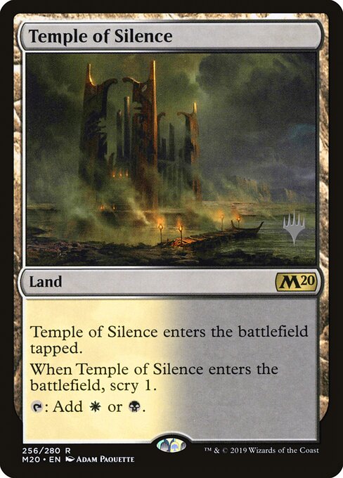 Temple of Silence (256p) - Core Set 2020 Promos - Game On