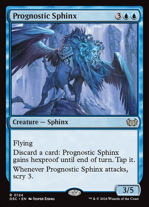 Prognostic Sphinx (124) - Duskmourn: House of Horror Commander - Game On