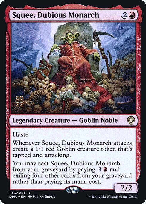 Squee, Dubious Monarch (146s) (Foil) - Dominaria United Promos - Game On