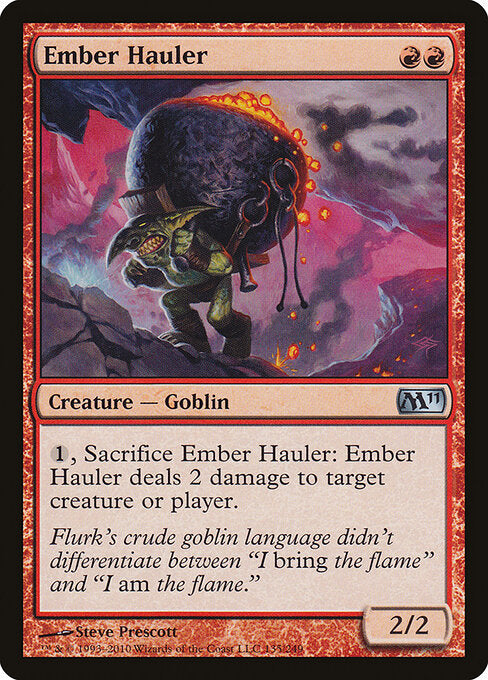 Ember Hauler (135) - Magic 2011 - Game On