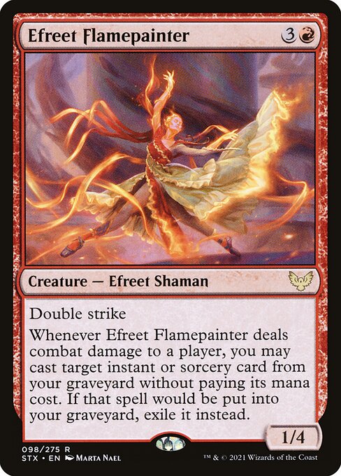Efreet Flamepainter (98) - Strixhaven: School of Mages - Game On