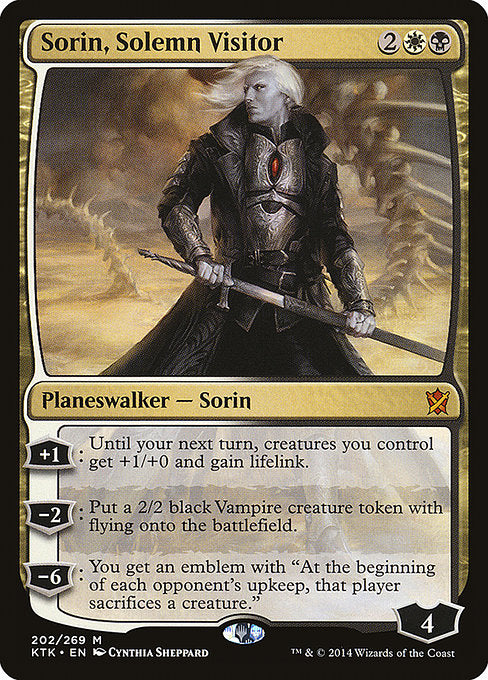 Sorin, Solemn Visitor (202) - Khans of Tarkir - Game On