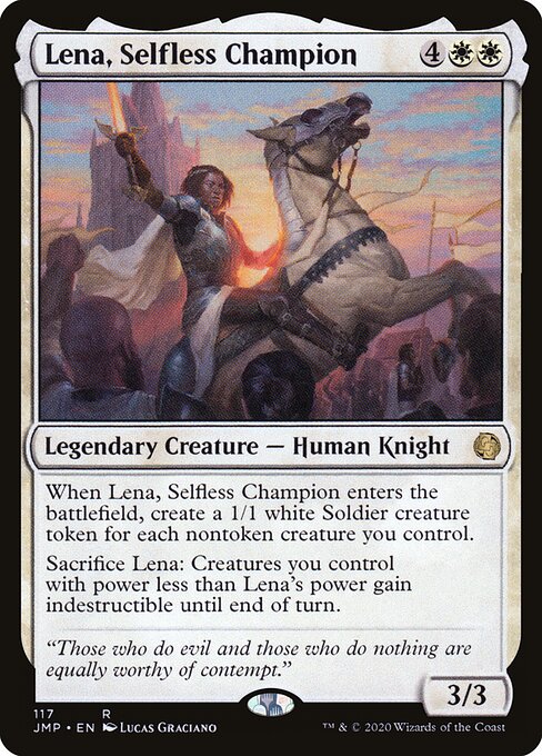 Lena, Selfless Champion (117) - Jumpstart - Game On