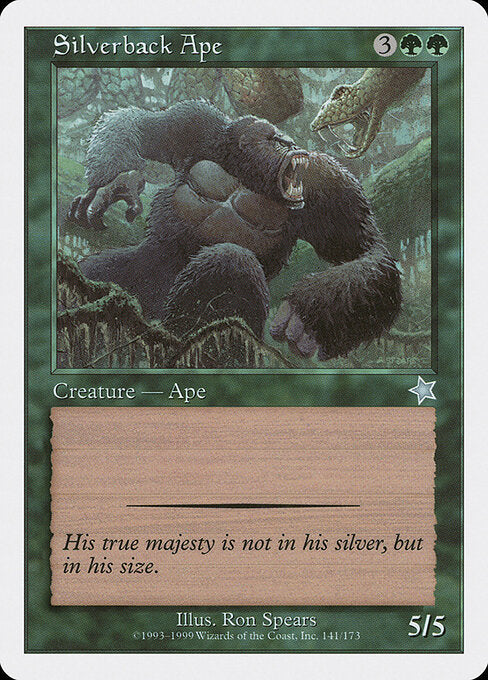 Silverback Ape (141) - Starter 1999 - Game On