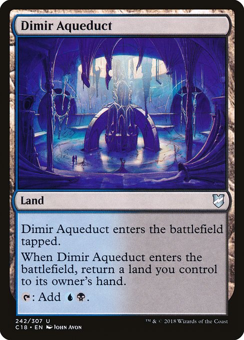 Dimir Aqueduct (242) - Commander 2018 - Game On