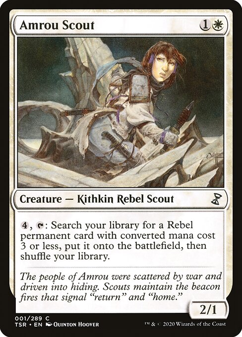 Amrou Scout (1) (Foil) - Time Spiral Remastered - Game On