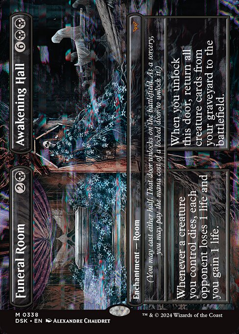 Funeral Room // Awakening Hall (338) - BORDERLESS - Duskmourn: House of Horror - Game On